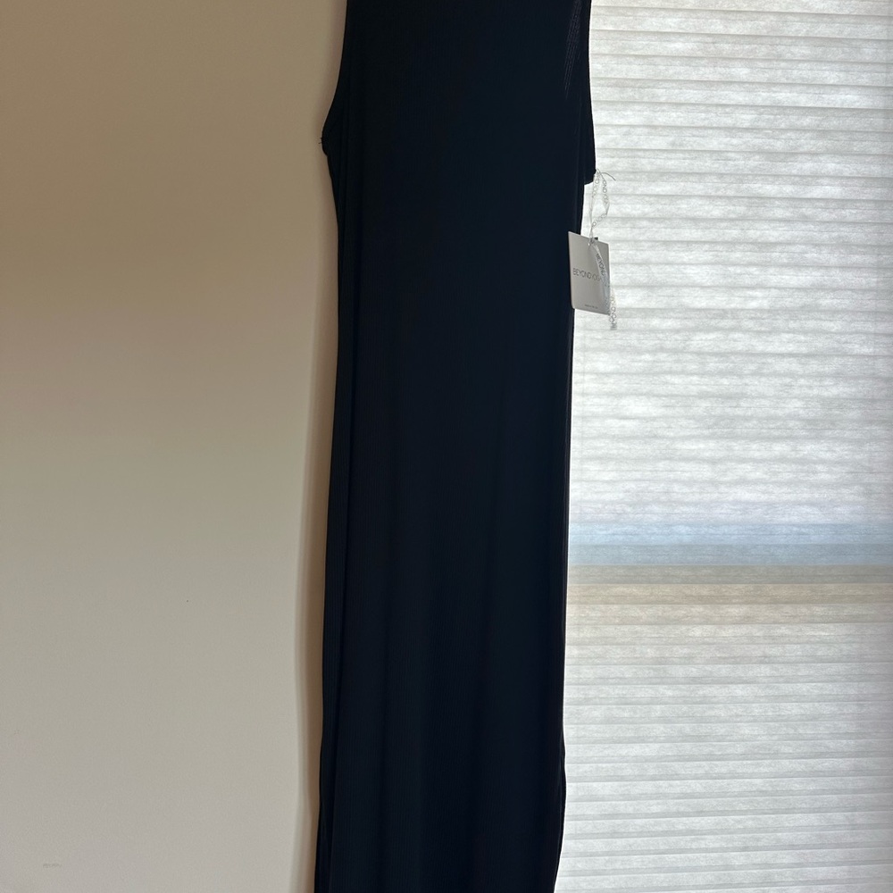 Beyond Yoga Charcoal Midi Dress - Picture 5 of 8